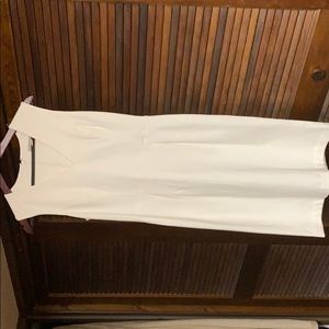 Banana republic off white dress